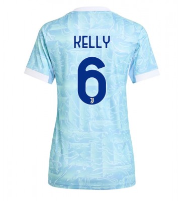 Juventus Lloyd Kelly #6 Udebanetrøje Dame 2025-26 Kortærmet